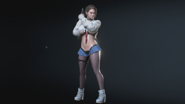 Jill Valentine Elite SchoolGirl Pack