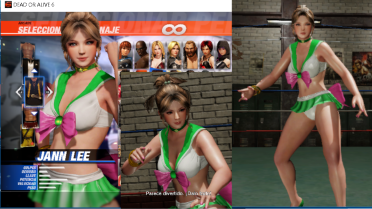 doa6 School Sailor JanLee Hitomi Jupiter