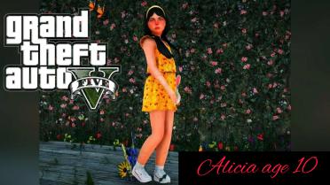 Gta5 ped mod: little girl 2 [Alicia]