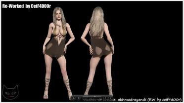 Ashley Bloody Spell Alt Outfit RW